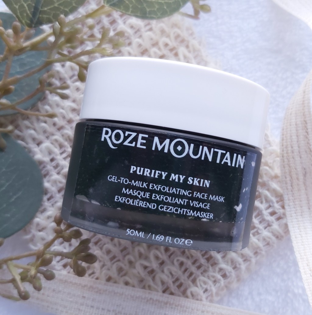 Roze Mountain: Purify My Skin Gel-to-Milk Exfoliating Face Mask&nbsp;(Review)