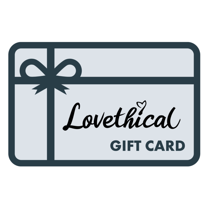 A digital image of the Lovethical digital gift card. 