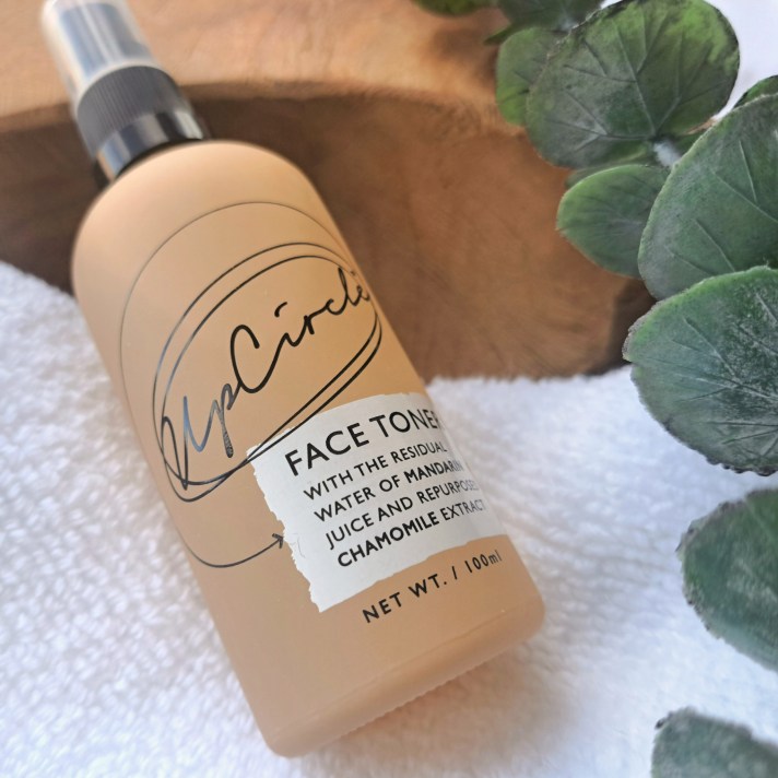 Upcircle Face Toner Review. Palm Oil Free Beauty by Beauty Folio