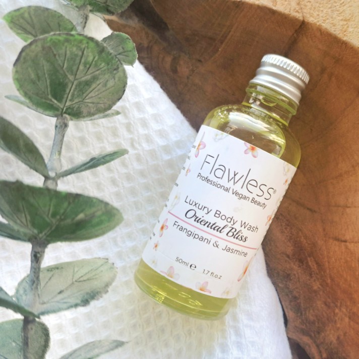 Flawless Body Wash Bottle. Palm Oil Free Beauty by Beauty Folio