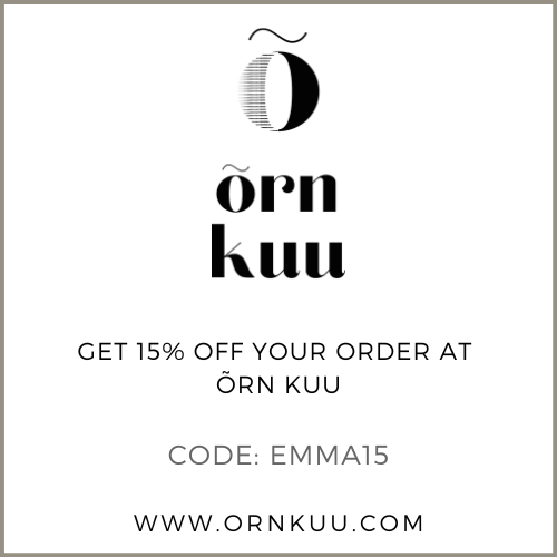 Get 15% off Orn Kuu with the code EMMA15